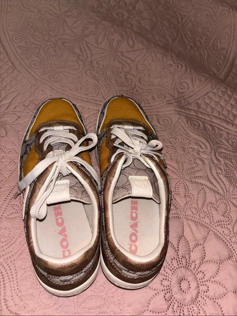 Coach sneakers featuring